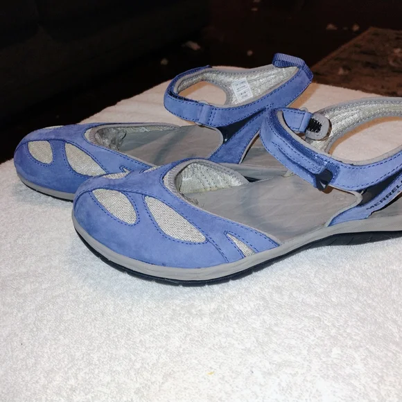Merrell Blue and Gray HQ Women's Sandals - Picture 8 of 8